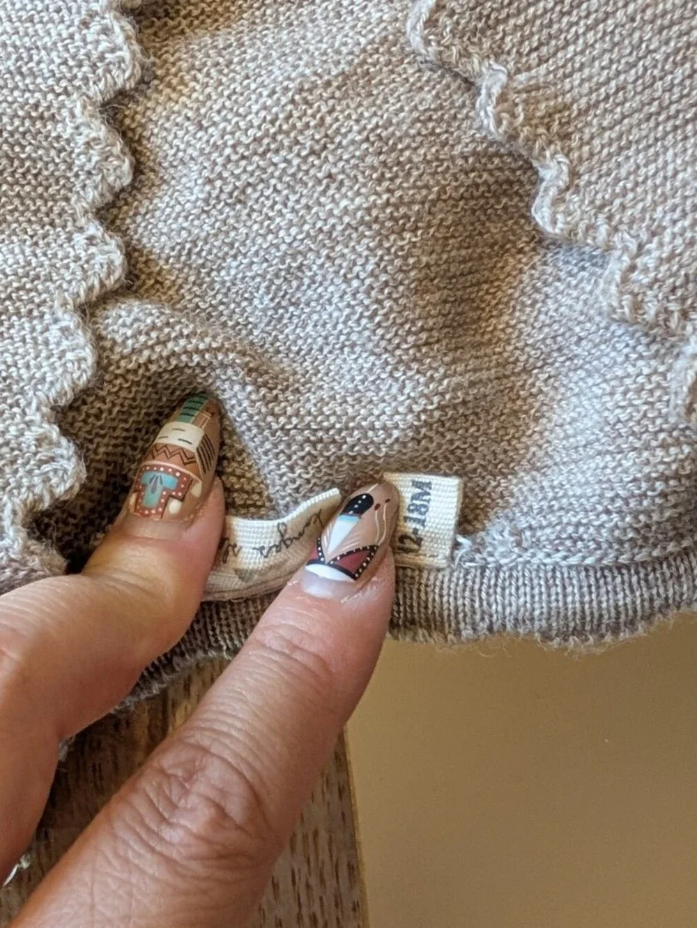 Konges Slojd Baby Kitty Ears Hat Wool 12-18m